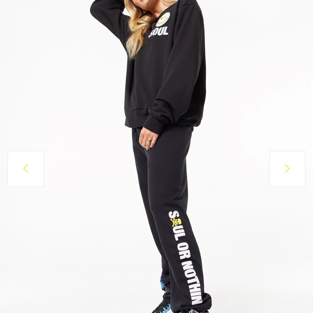 Soul Cycle Black Sweatpants